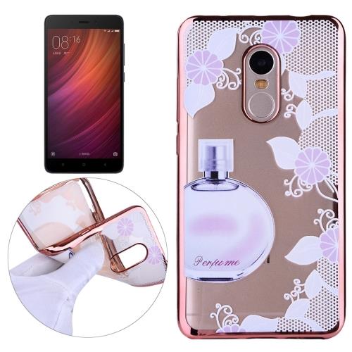 Xiaomi Redmi Note 4 Coque Protection TPU Fleurs Parfum Electroplating