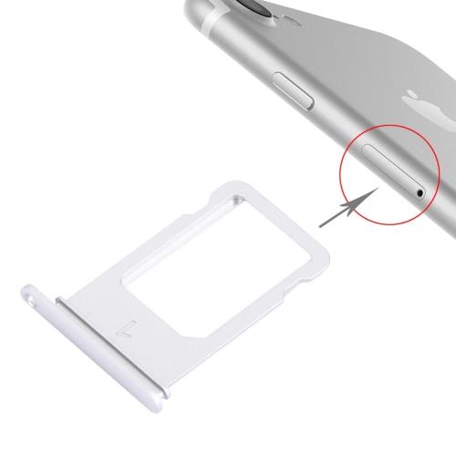 Iphone 7 Tiroir Carte Sim Argenté