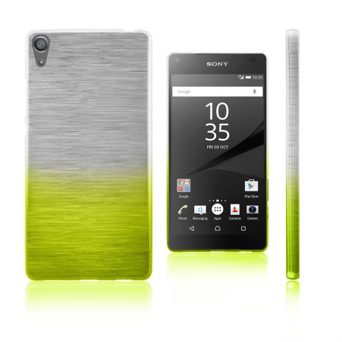 Xcessor Transition Couleur - Étui Coque Pour Sony Xperia Z5 Premium. Vert / Transparent