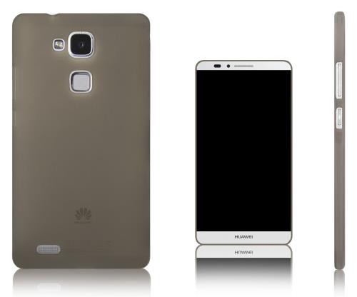 Xcessor TPU Étui Coque Pour Huawei Ascend Mate 7 Phablet. Gris / Transparent