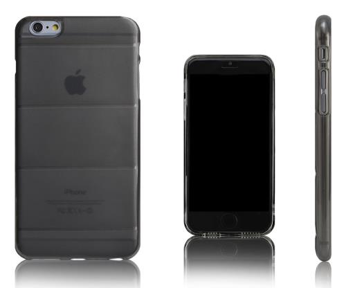 Lilware Courbe TPU Gel Étui Pour Apple iPhone 6. Design Robuste et Flexible. Gris / Transparent