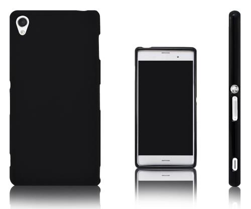 Xcessor TPU Étui Coque Pour Sony Xperia Z3. Noir