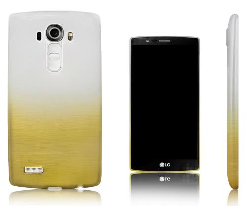 Xcessor Transition Couleur - Étui Coque Pour LG G4. Or / Transparent