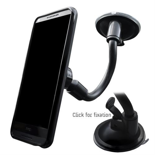 Lilware Universel Support de Fixation Pour Téléphone Mobile. Noir