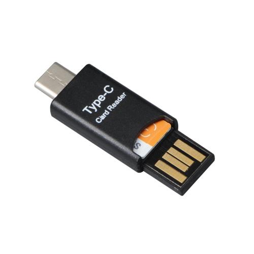 QUMOX mini adaptateur lecteur micro SD SDHC SDXC OTG USB Type C