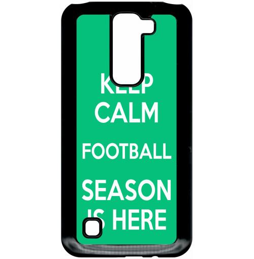 Coque lg k7 modele x220 keep calm foot us