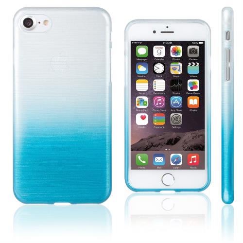Xcessor Transition Couleur - Étui Flexible En Gel TPU Pour Apple iPhone 7. Bleu Clair / Transparent