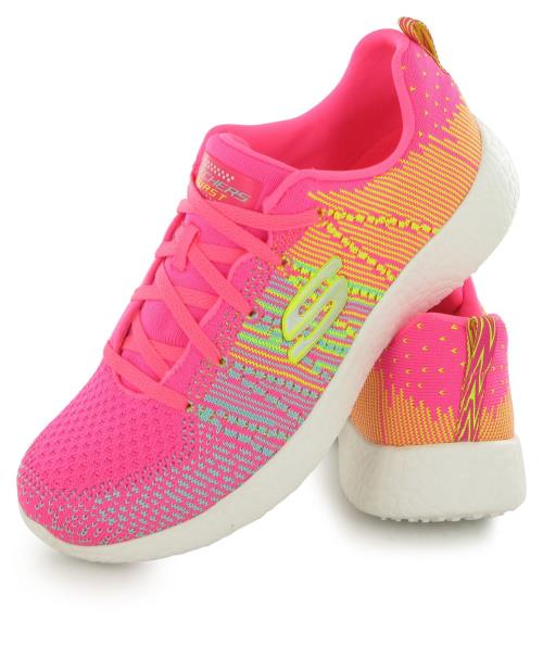 Skechers Burst Ellipse W rose, chaussures de training Skechers Burst Ellipse W rose, chaussures de training