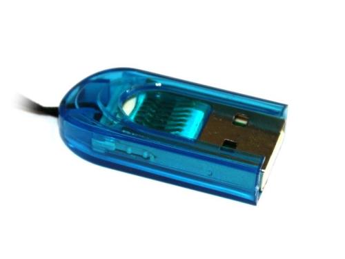Lecteur De Cartes Reekin Bonefish Transflash / Microsd - Bleu - Sous Blist