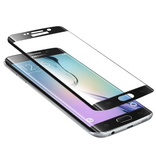 CABLING® Film Protection Ecran en Verre Trempe pour Samsung Galaxy S6 Edge Plus Ultra Resistant Vitre Ecran Protecteur 100% Incurve Integral Bord noir