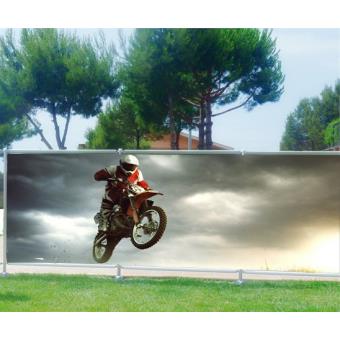 brise vue jardin terrasse balcon dco moto cross occultation 100 dimensions 300x117cm autocollants muraux top prix fnac - Brise Vue Jardin brise vue jardin terrasse balcon dco moto cross occultation 100 dimensions 300x117cm autocollants muraux top prix fnac - Brise Vue Jardin