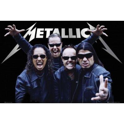 Affiche groupe Metallica (tour)