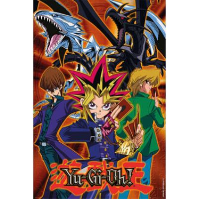 Affiche maxi Yu Gi Oh Groupe