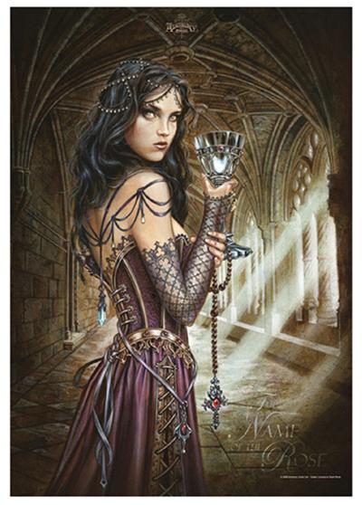 Alchemy poster tissu The Name of the Rose 75 x 110 cm