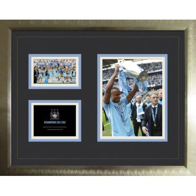 Photographie Encadrée et mountée Manchester City Premier League Winners 2012