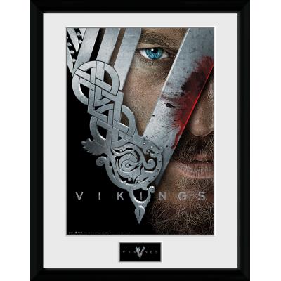 Photographie encadrée Vikings Key Art