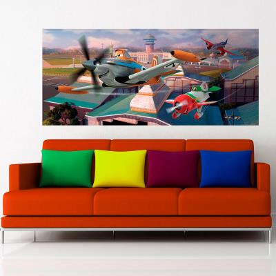 Poster géant Trio de choc Planes Disney