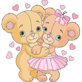 nounours coeur