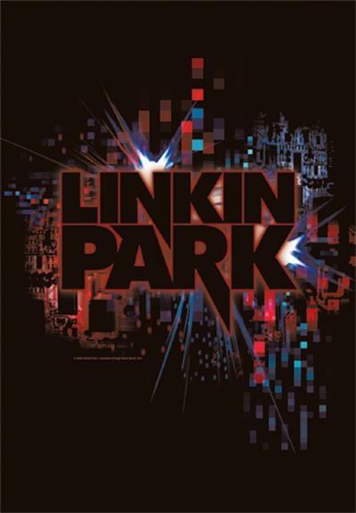Linkin Park poster tissu Short Circuit 75 x 110 cm