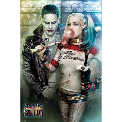 Affiche Maxi Suicide Squad Joker and Harley Quinn