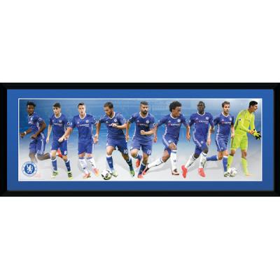 Photographie encadreé Chelsea Players 16/17 75 x 30 cm