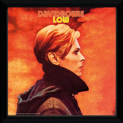 Photographie Encadré David Bowie Low 30 x 30 cm