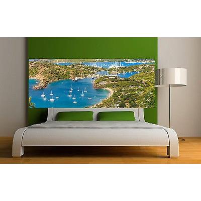 Get Wallpaper Sticker Tete De Lit Decoration Murale Bateaux De Plaisance 3684 5 For Free
