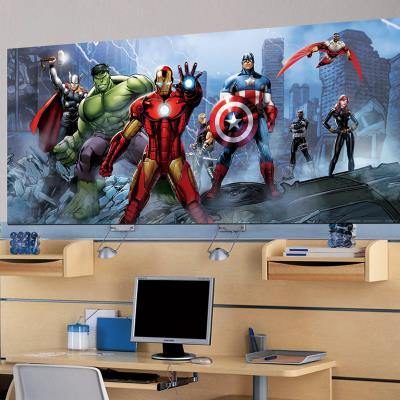 Poster géant équipe Avengers Marvel