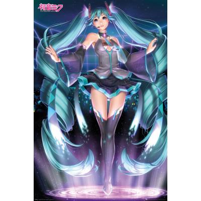 Affiche maxi Hatsune Miku Projection 61 x91,5 cm
