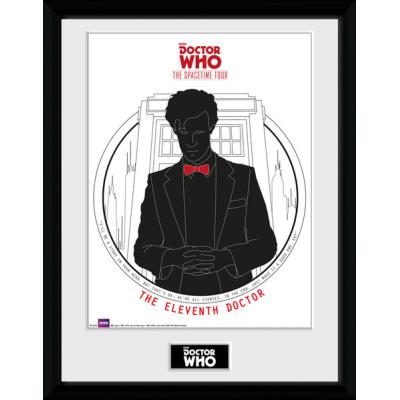Photographie encadree Doctor Who Spacetime Tour 11th Doctor 30 x 40 cm