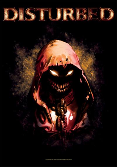 Disturbed poster tissu Character 75 x 110 cm