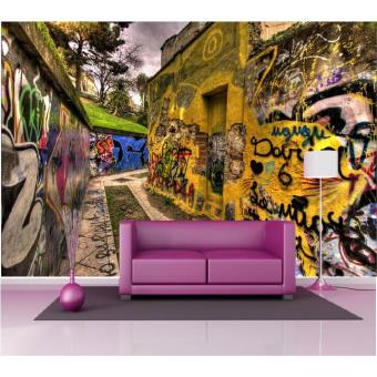 Stickers Muraux Geant Deco Graffiti Tag Dimensions 235x160cm Autocollants Muraux Top Prix Fnac