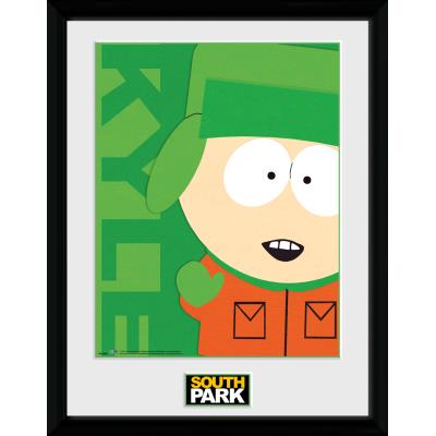 Photographie encadree South Park Kyle 30x40 cm