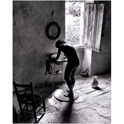 Affiche 24x30 cm Nu provençal, Gordes, 1949 / Provence Nude, Gordes, 1949