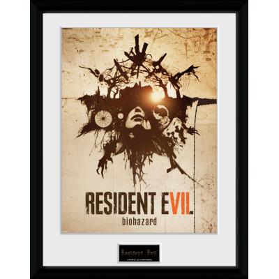 Photographie encadree Resident Evil Talisman 30x40 cm