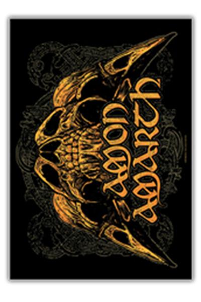 Amon Amarth poster tissu Skull 75 x 110 cm