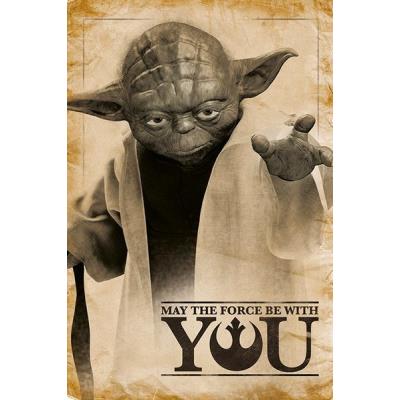 Poster Star Wars - Yoda May The Force be With You 61x92cm