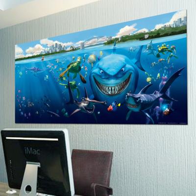 Poster géant Bruce Némo Pixar