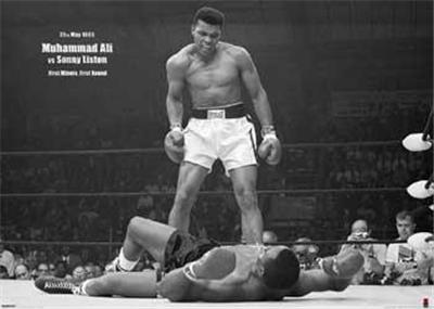 Poster Mohamed Ali (VS Liston Landscape)