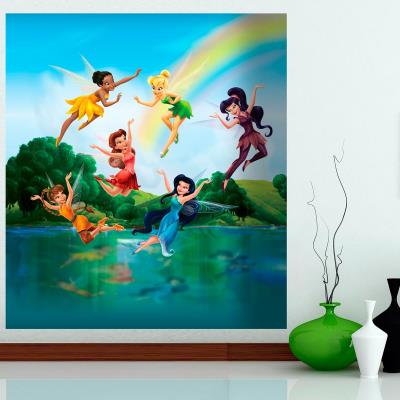 Papier peint XL Fée Clochette La Vallée du printemps Disney