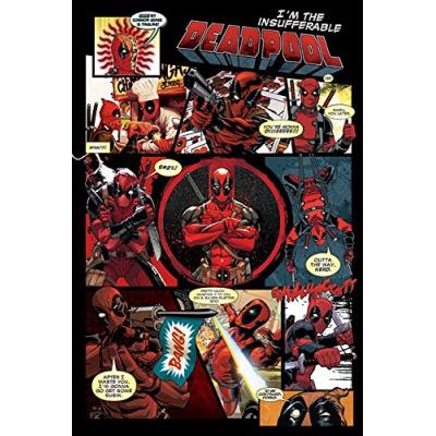 Affiche maxi Deadpool Panels 61 x 91, 5 cm