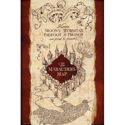 Maxi Poster Harry Potter Marauder's Map