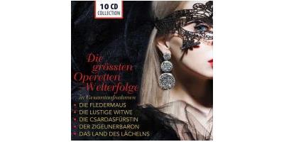 DIE GROSSTEN OPERETTEN-WELTERFOLGE/10CD