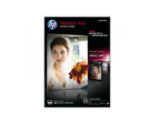 HP 20SH A4 PREMIUM PLUS SEMI GLOSSY PHOTO PAPER