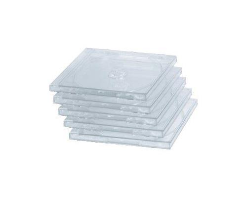 HAMA CD-BOX TRANSPARANT 5STUKS-