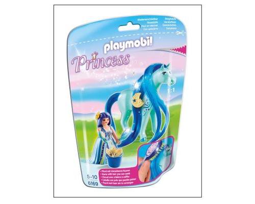 Playmobil 6169 Princesse Bleuet avec Cheval A Coiffer