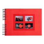 Album Photo Spirale Exacompta 32 x 22 cm Passion Rouge