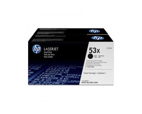 HP 53X Multipack noir Original Q7553XD