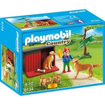 Playmobil La Famille Parents Garçon Et Fille Enfant Et Chien Photo - Getty  Images