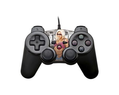 Accessoires Ps3 Bigben Manette Filaire Ps3/Pc Californian Girl